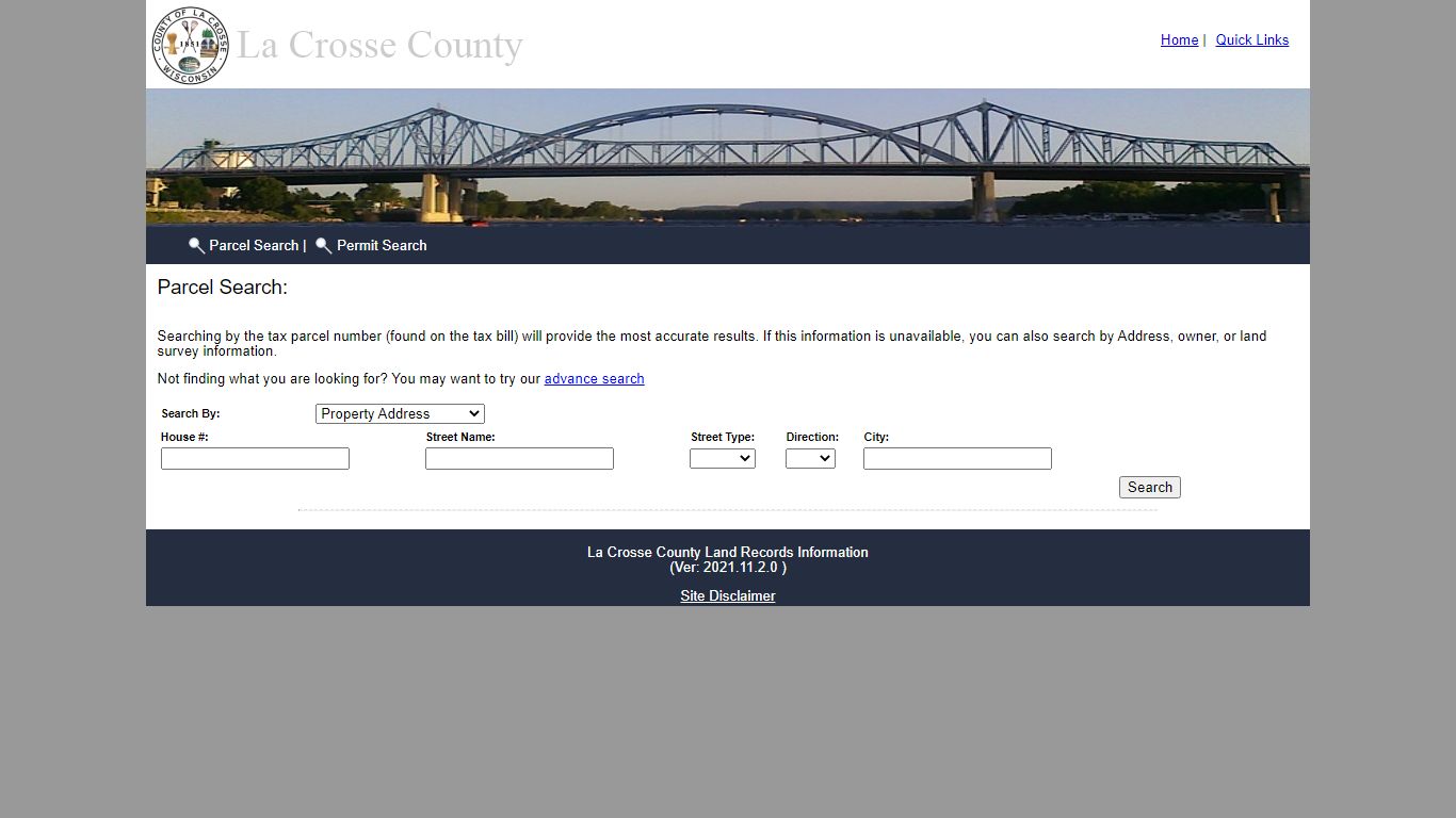 Search - La Crosse County, Wisconsin